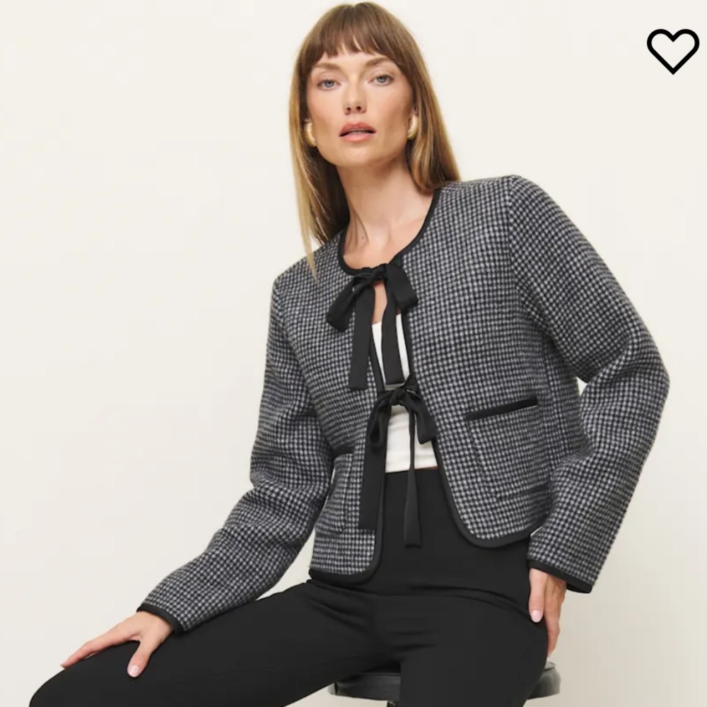 Reformation Daisy Cropped Jacket